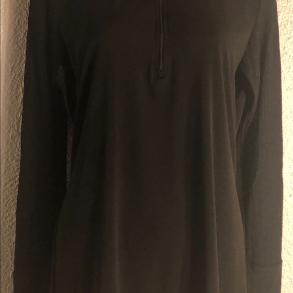 Anatomie 1/4 Zippered Ribbed Shoulders Size Small - Picture 6 of 10